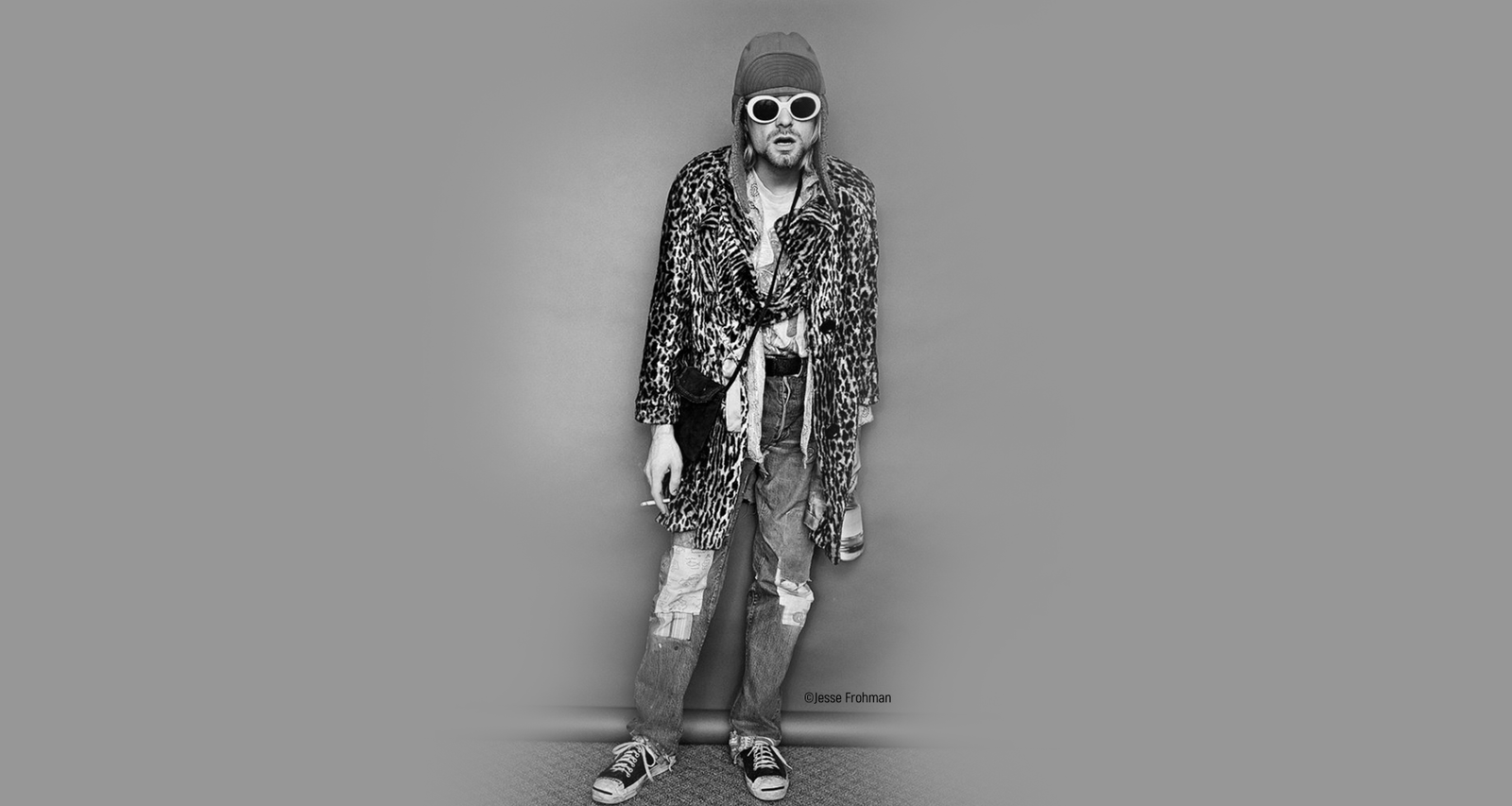 Kurt Cobain fotografiado por Jesse Frohman
