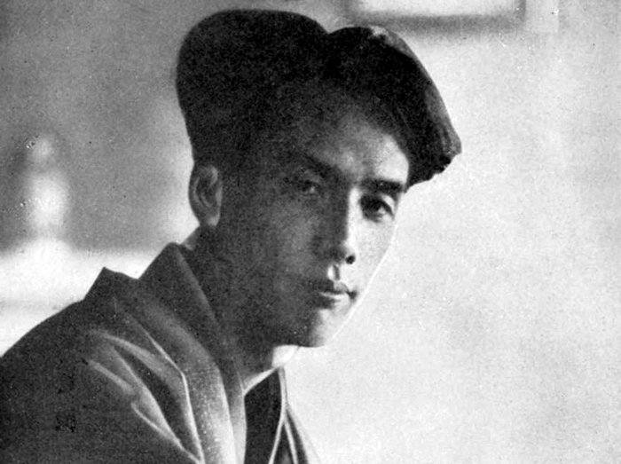 Retrato del escritor Ryūnosuke Akutagaw