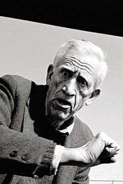 Retrato del escritor J. D. Salinger