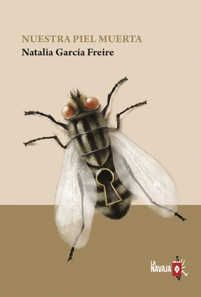 Portada de "Nuestra piel muerta", de Natalia García Freire.