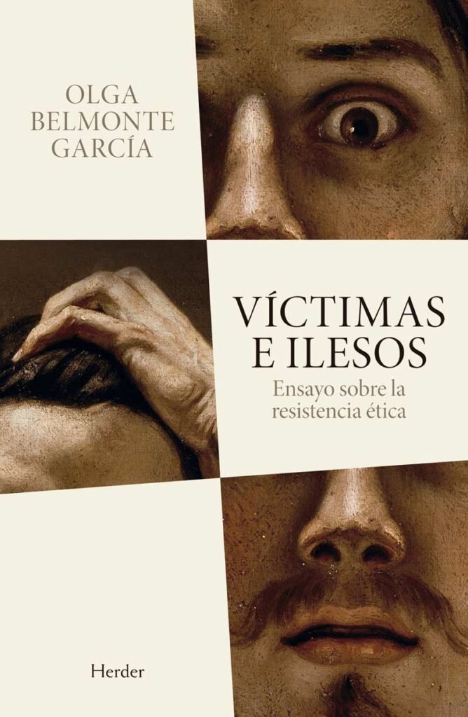Portada de "Víctima e ilesos", de Olga Belmonte García