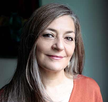 La escritora Olga Merino