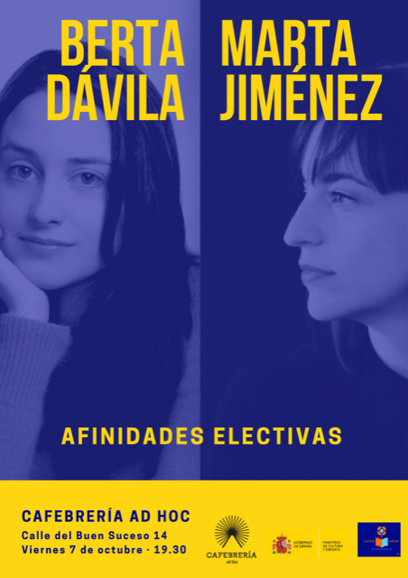 Cartel del encuentro de "Afinidades electivas"